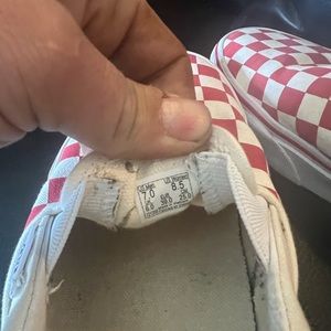 Vans size 7
